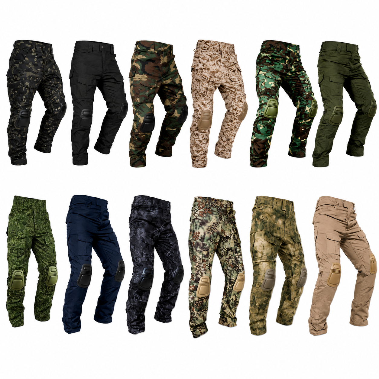 📢📢50% OFF !! ⏰Men's Tactical Cargo Pants with Knee Pads