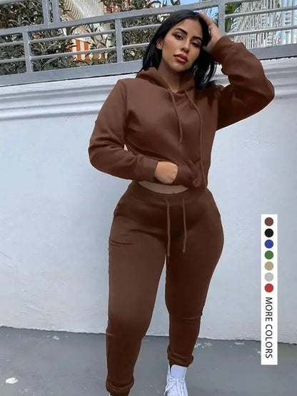 🔥 🍂 Fall Clearance | Women's 2-Piece Sweatsuit Set