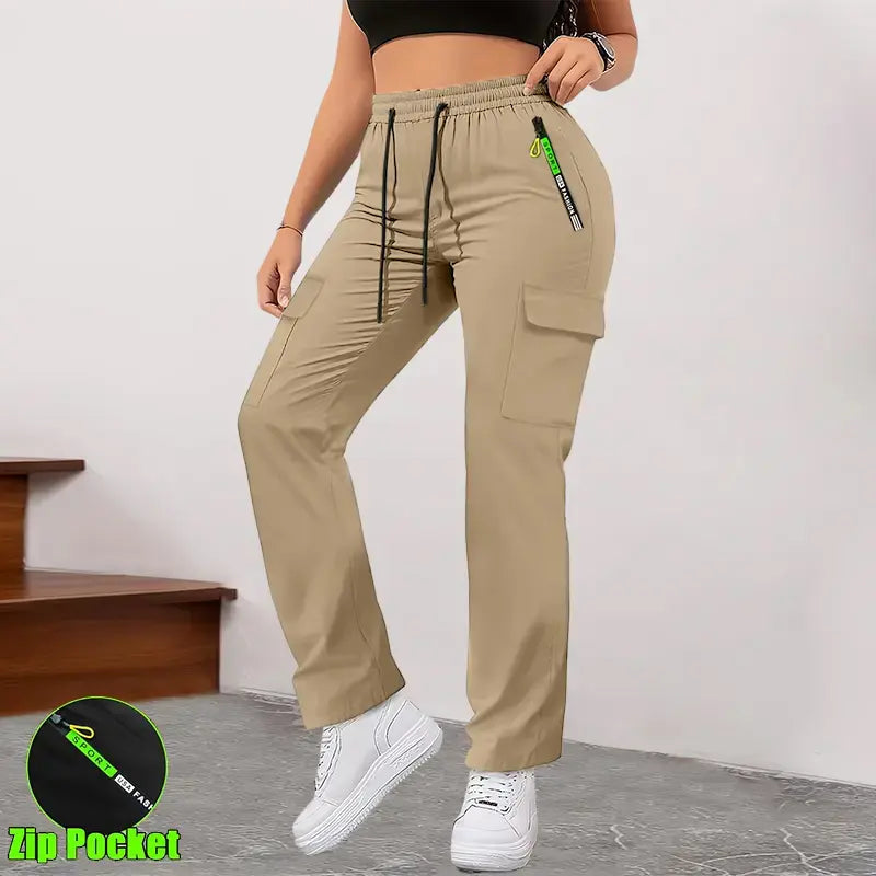🔥 Clearance Sale | Women’s High-Waisted Cargo Pants