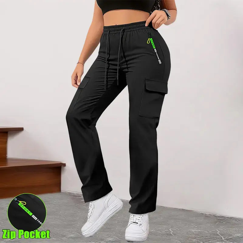 🔥 Clearance Sale | Women’s High-Waisted Cargo Pants
