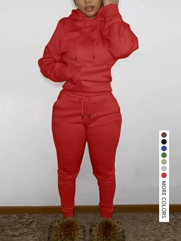 🔥 🍂 Fall Clearance | Women's 2-Piece Sweatsuit Set