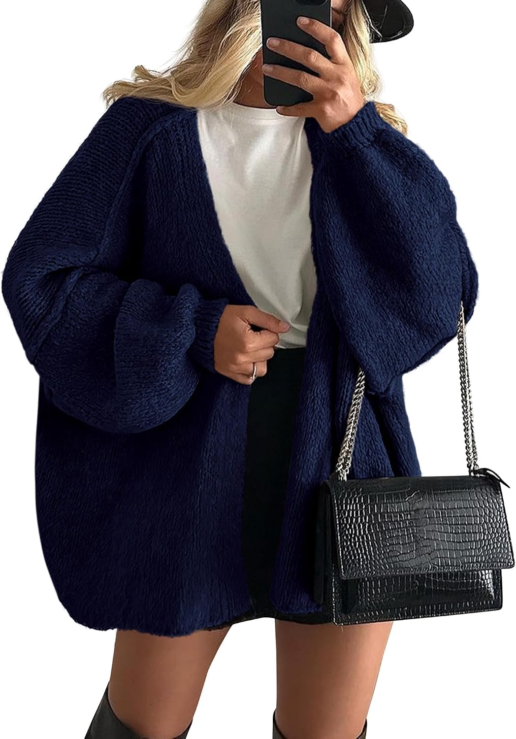 🔥 Final Clearance | Women’s Cozy Oversized Open-Front Cardigan