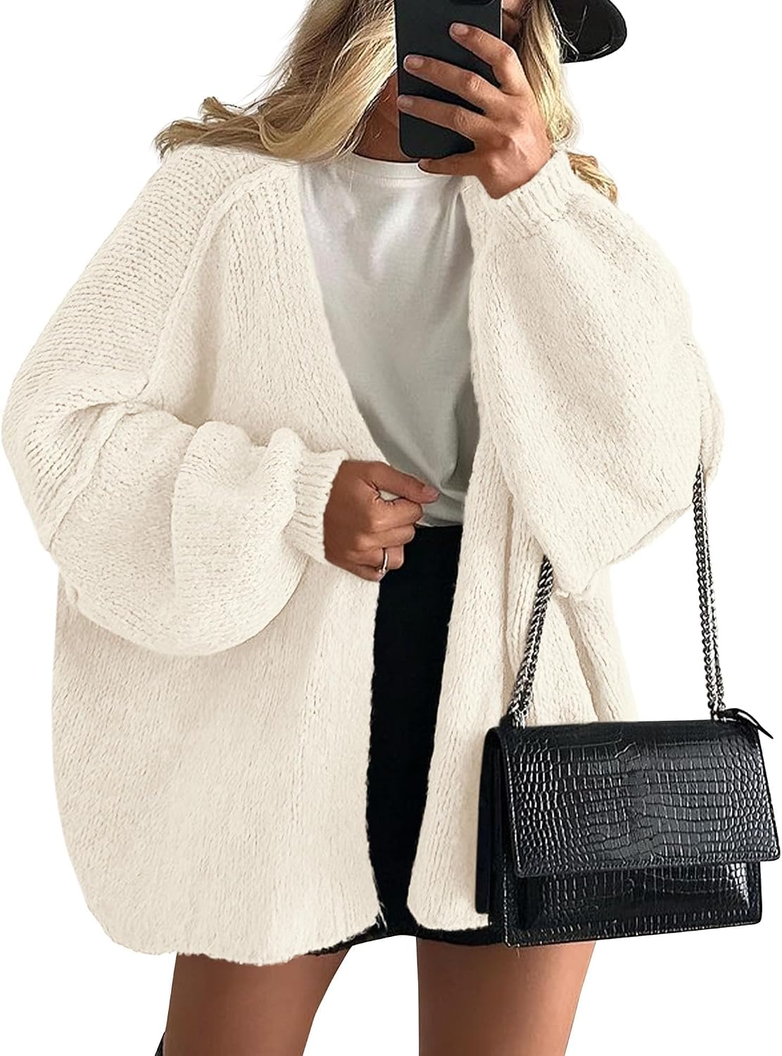 🔥 Final Clearance | Women’s Cozy Oversized Open-Front Cardigan