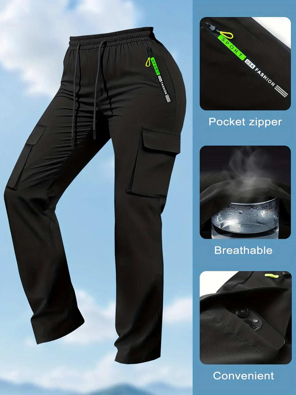 🔥 Clearance Sale | Women’s High-Waisted Cargo Pants