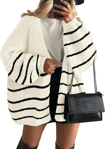 🔥 Final Clearance | Women’s Cozy Oversized Open-Front Cardigan