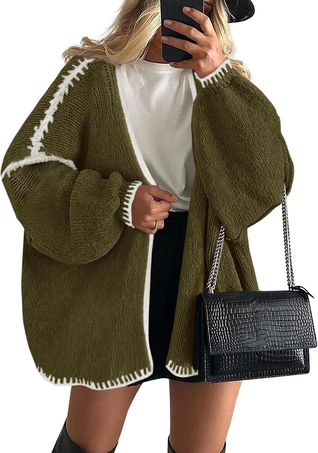 🔥 Final Clearance | Women’s Cozy Oversized Open-Front Cardigan