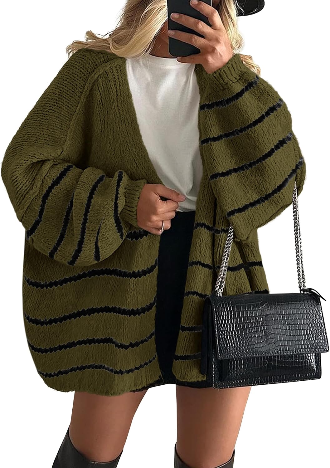 🔥 Final Clearance | Women’s Cozy Oversized Open-Front Cardigan