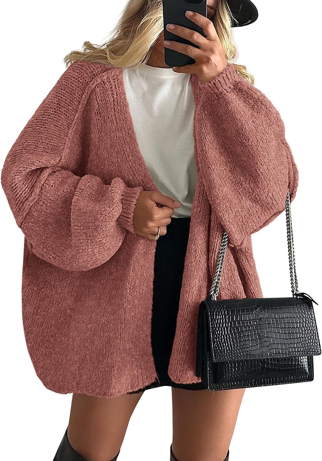 🔥 Final Clearance | Women’s Cozy Oversized Open-Front Cardigan