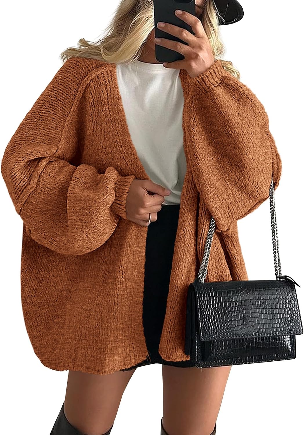 🔥 Final Clearance | Women’s Cozy Oversized Open-Front Cardigan