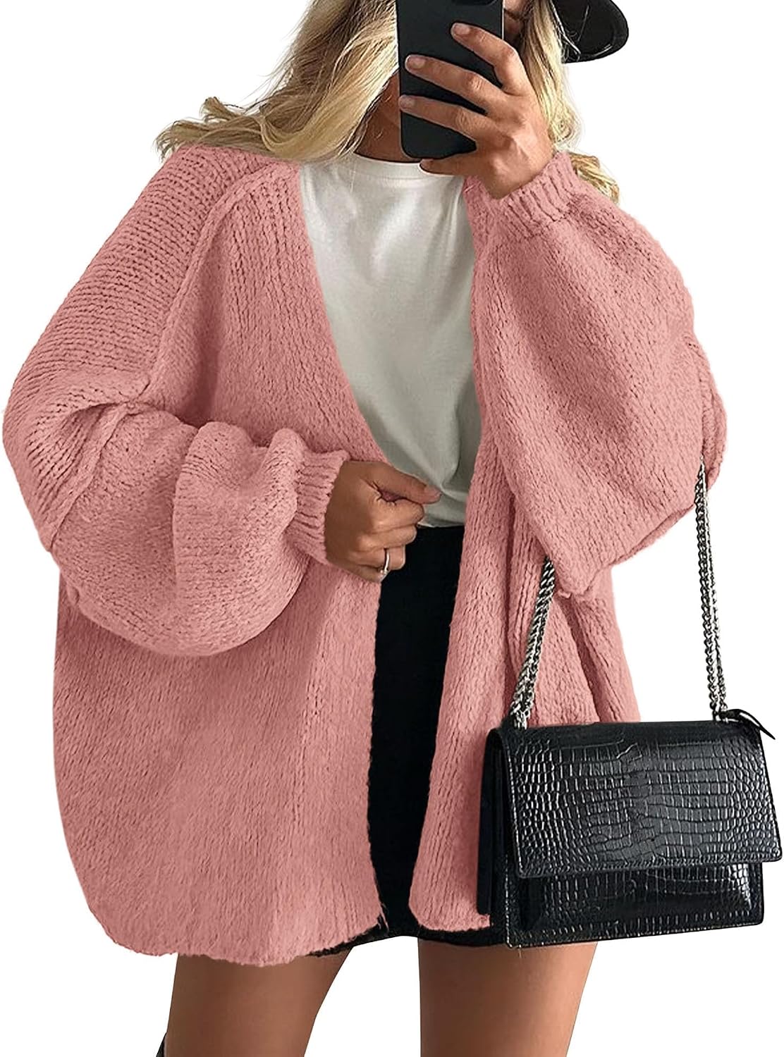 🔥 Final Clearance | Women’s Cozy Oversized Open-Front Cardigan