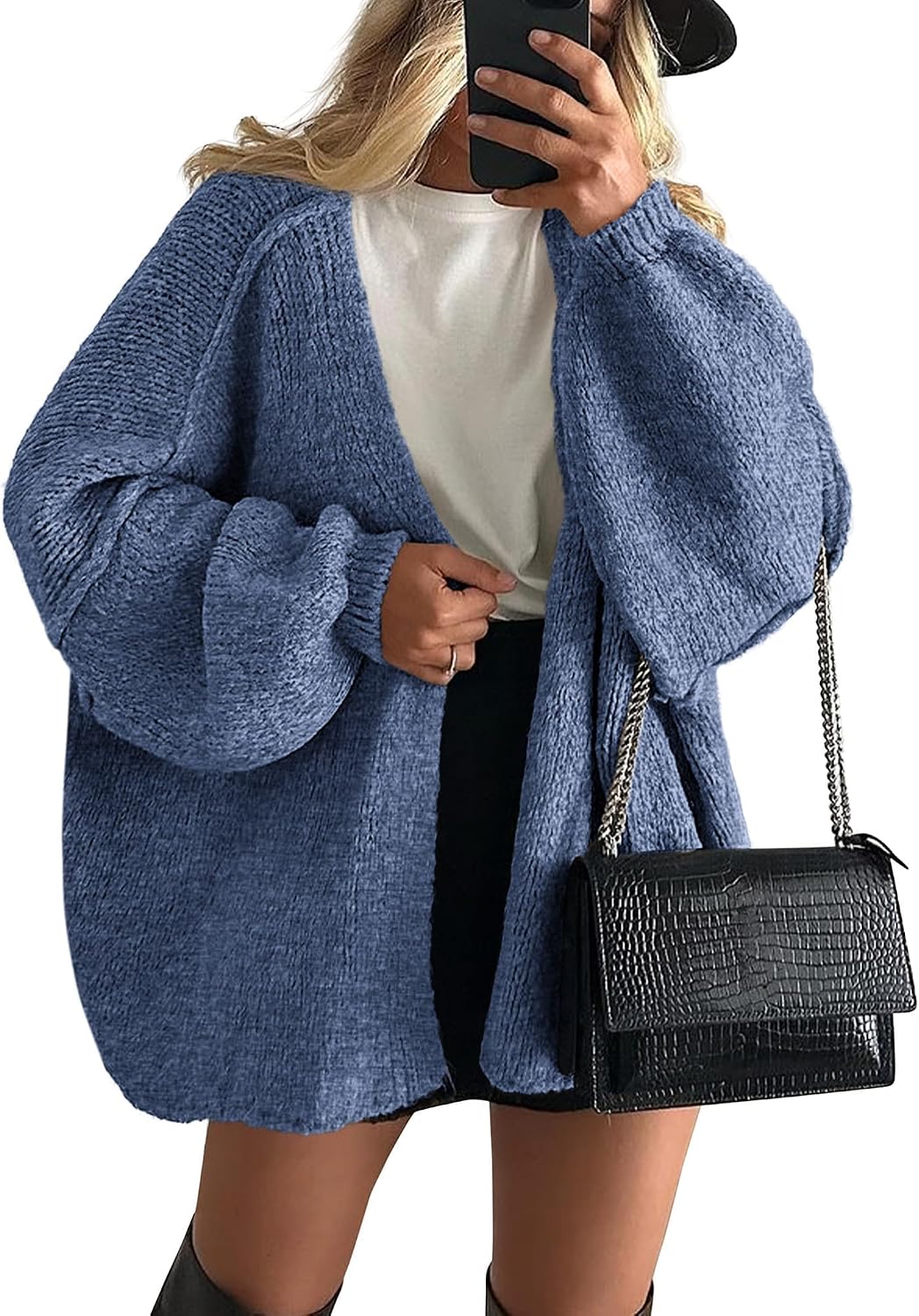 🔥 Final Clearance | Women’s Cozy Oversized Open-Front Cardigan