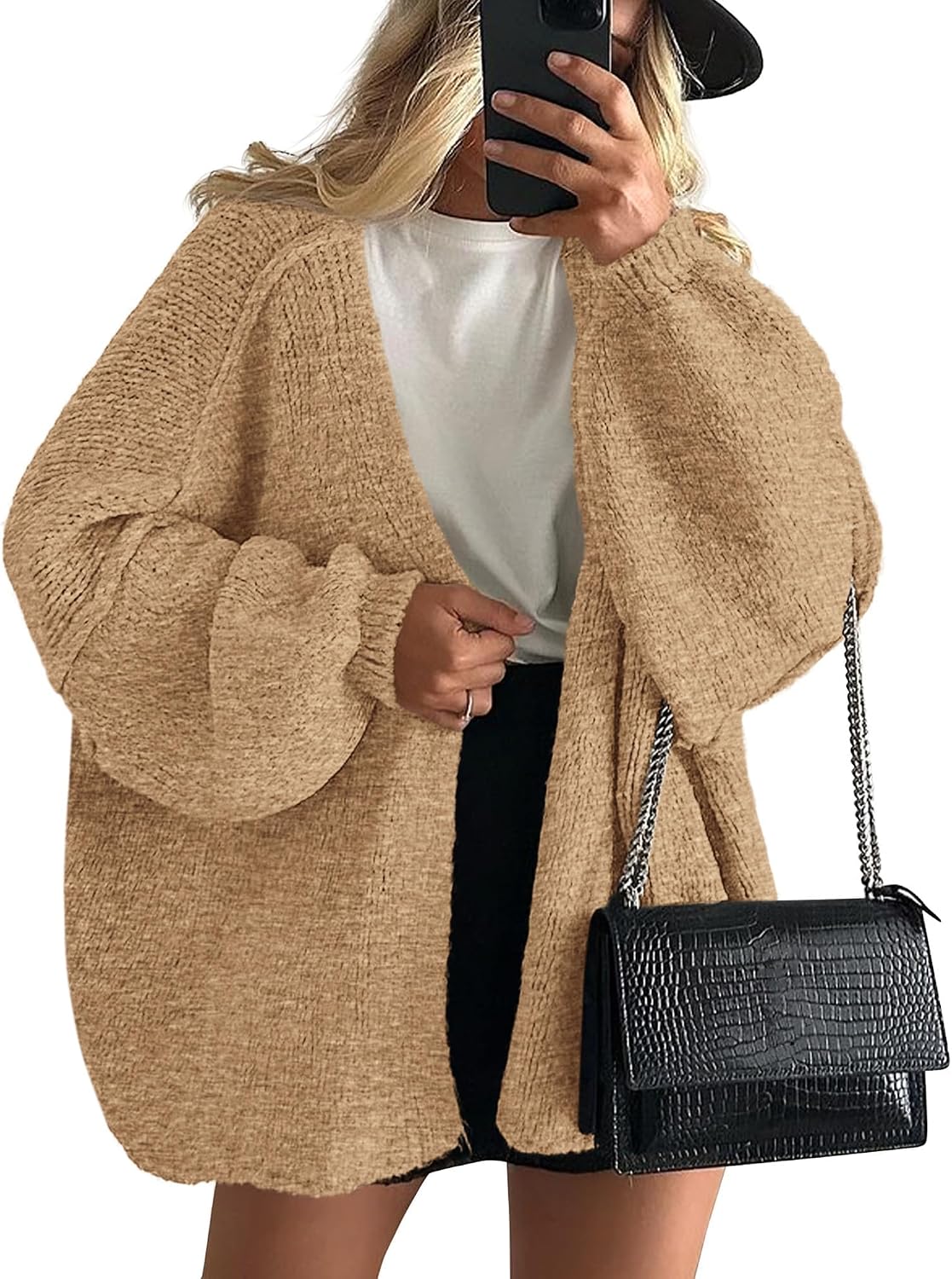 🔥 Final Clearance | Women’s Cozy Oversized Open-Front Cardigan