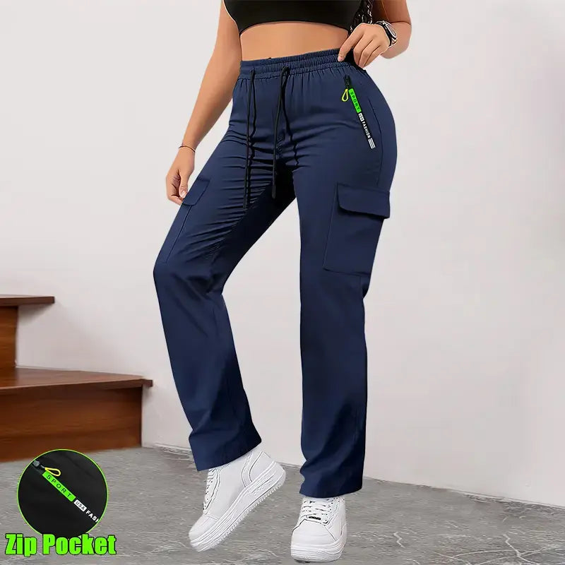 🔥 Clearance Sale | Women’s High-Waisted Cargo Pants