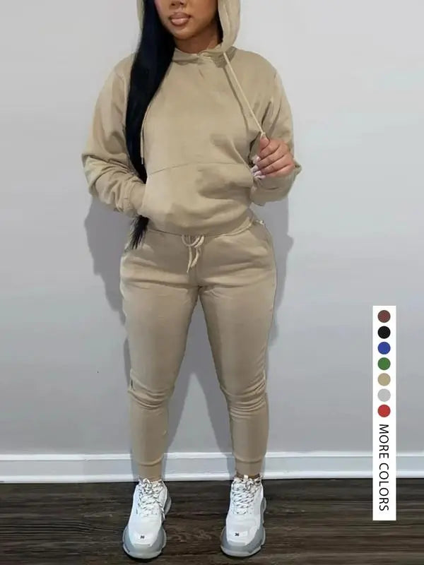🔥 🍂 Fall Clearance | Women's 2-Piece Sweatsuit Set