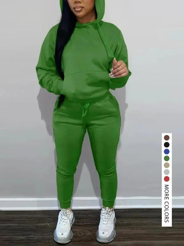 🔥 🍂 Fall Clearance | Women's 2-Piece Sweatsuit Set