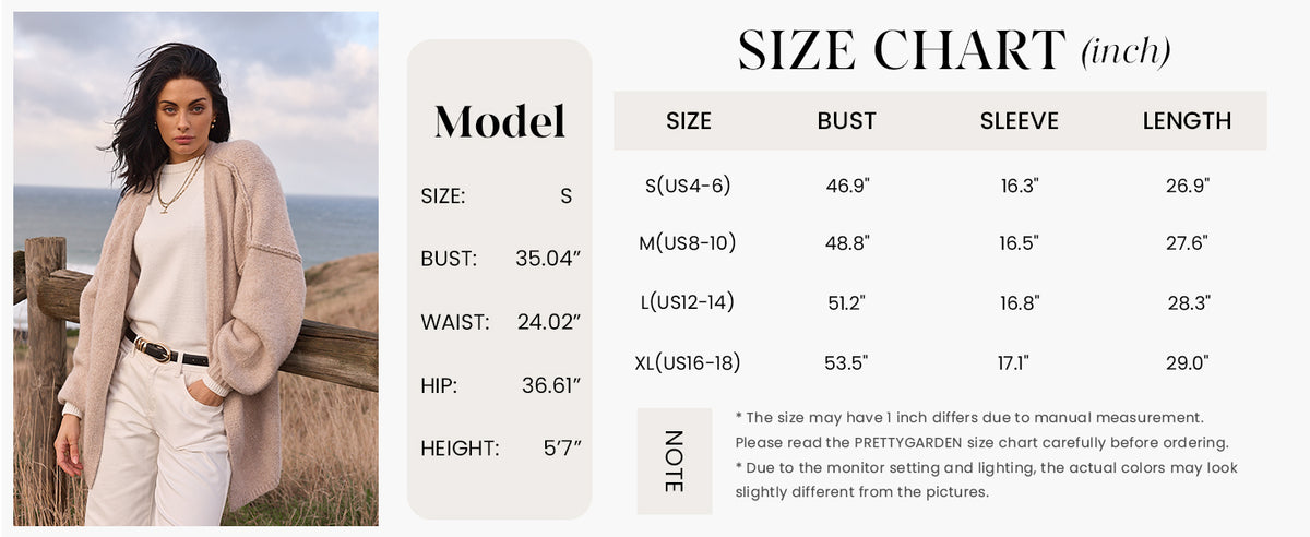 🔥 Final Clearance | Women’s Cozy Oversized Open-Front Cardigan