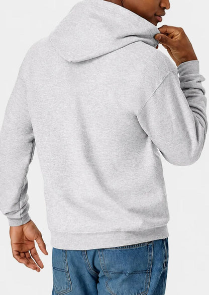 🔥 Men’s Fleece Zip-Up Hoodie — Clearance Sale